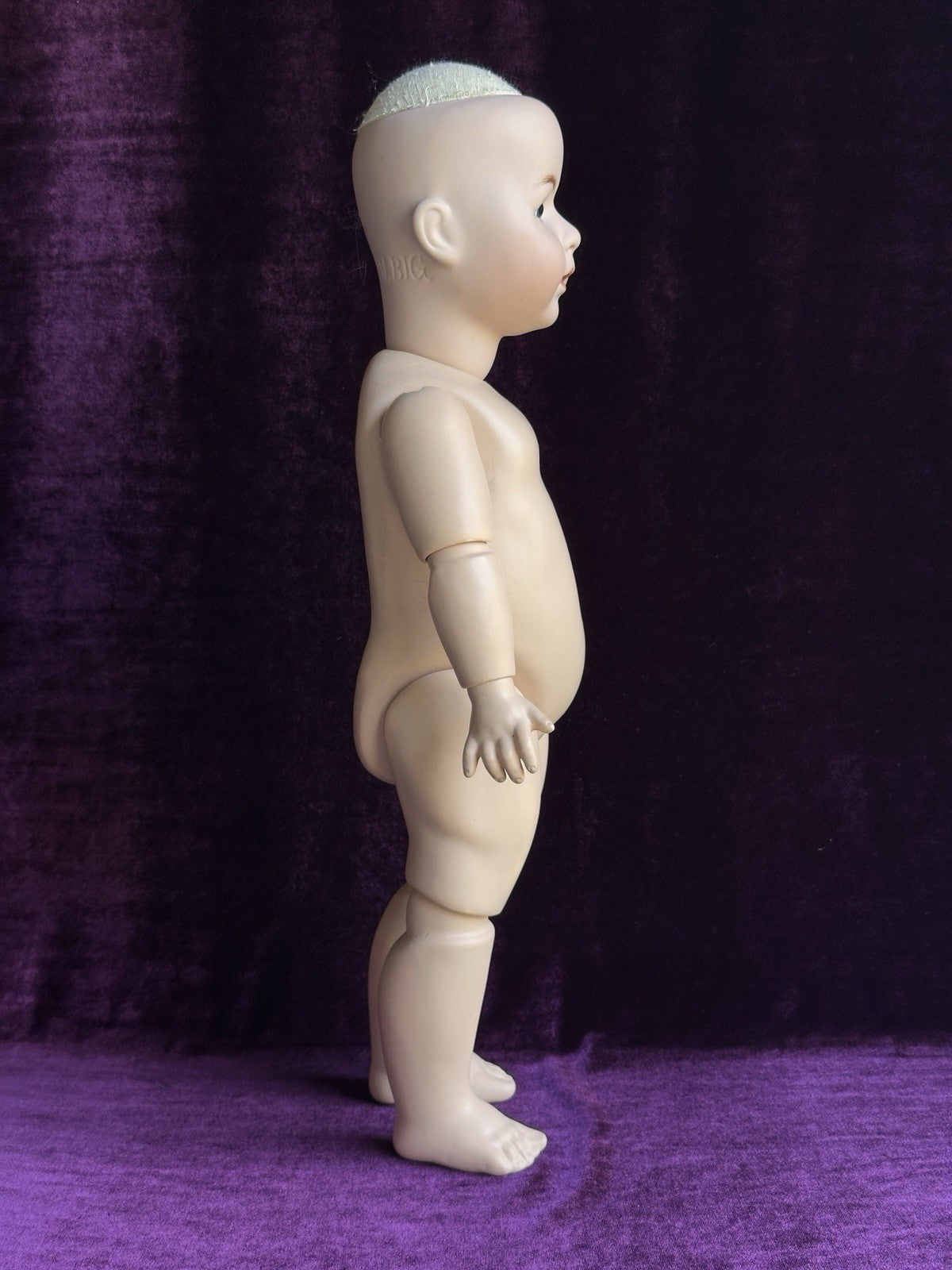 Rare 17” Porcelain/Compo Reproduction of Simon Halbig 1488 Boy Doll