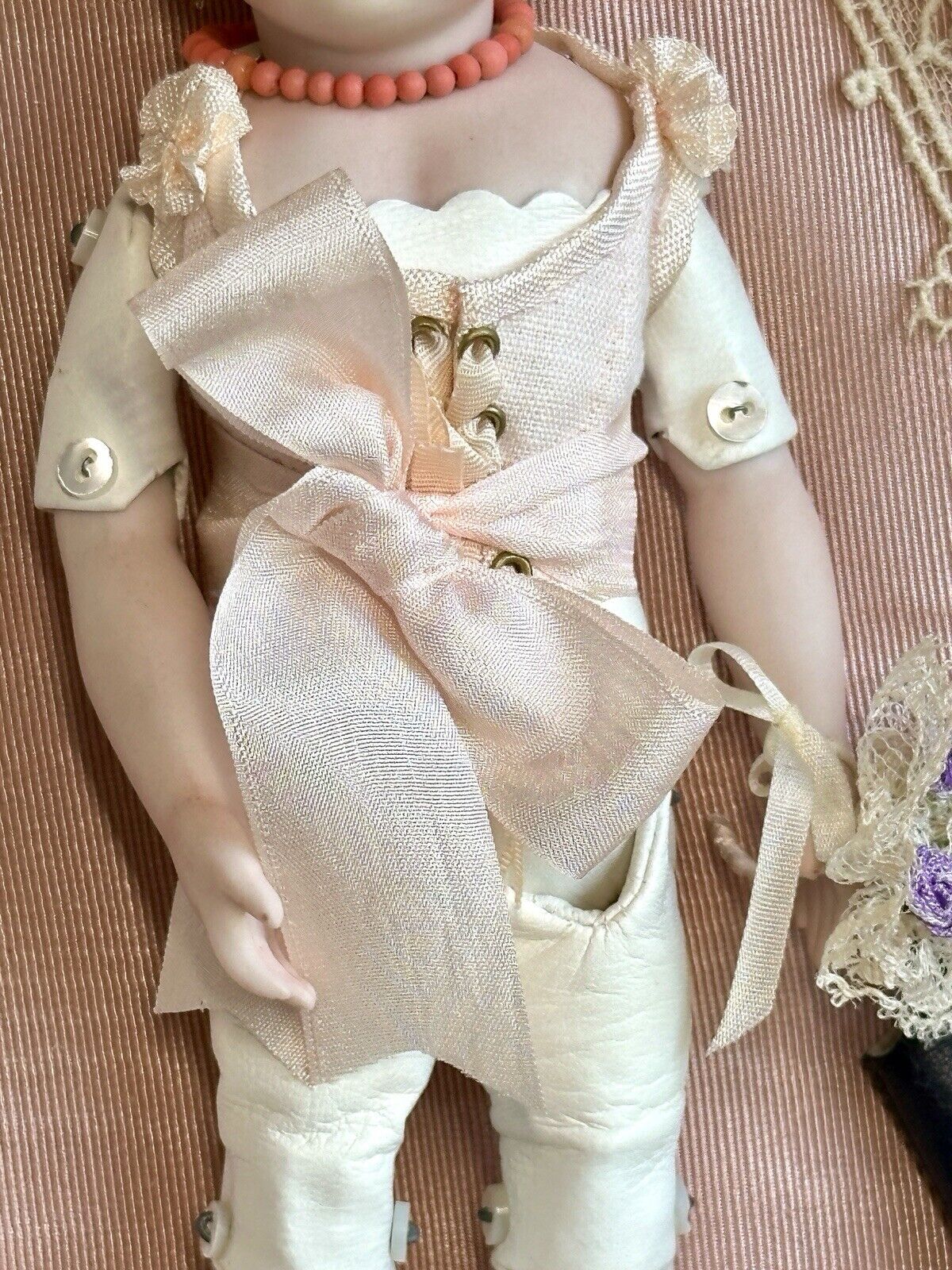 Artist Porcelain Reproduction of French François Gaultier Doll Presentation Box