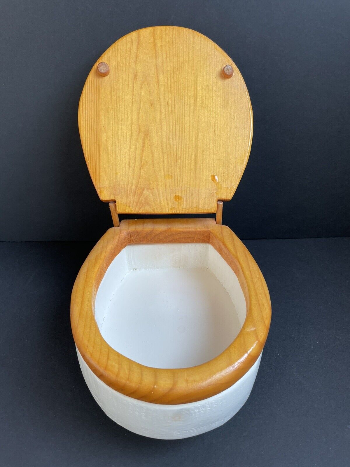 Collectible Handmade Artist Girl Doll on Toilet LE 25