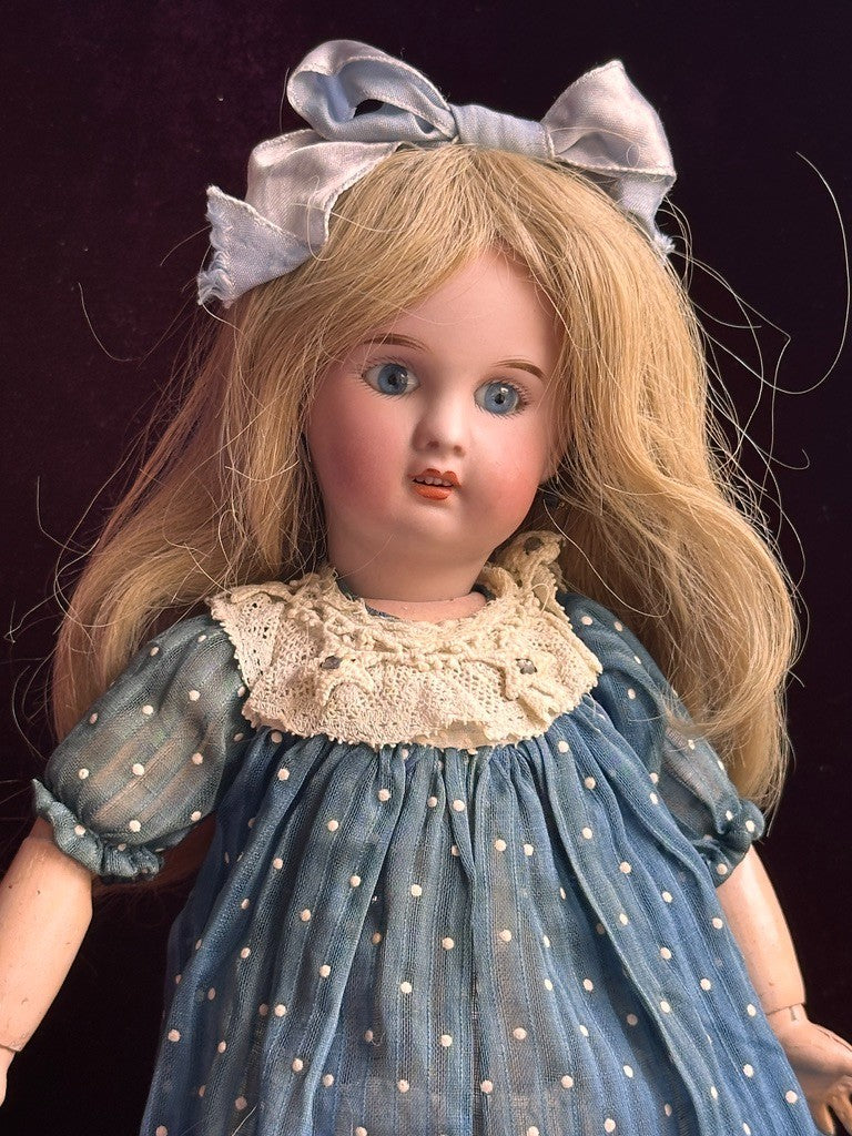 Antique French 12.25” SFBJ 21R Bisque Head Doll Restored