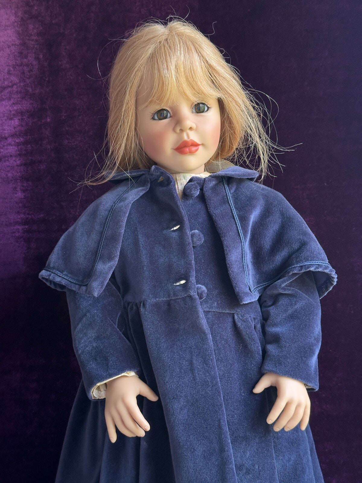 Vinyl 22” Doll Stephanie By Joke Grobben For Gotz 2000 LE 750