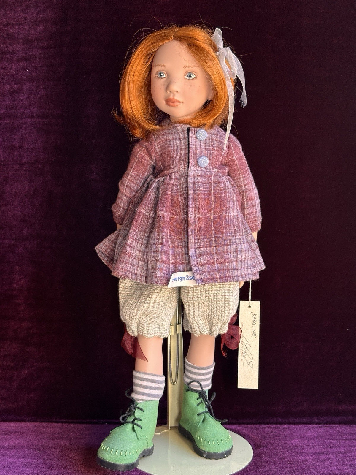 Zwergnase 19” Vinyl 2018 Karoline Doll By Nicole Marschollek Junior Collection