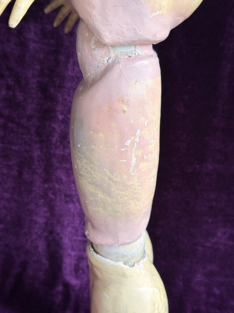 Huge Antique German 36" Simon Halbig 1079 Dep Bisque Head Doll