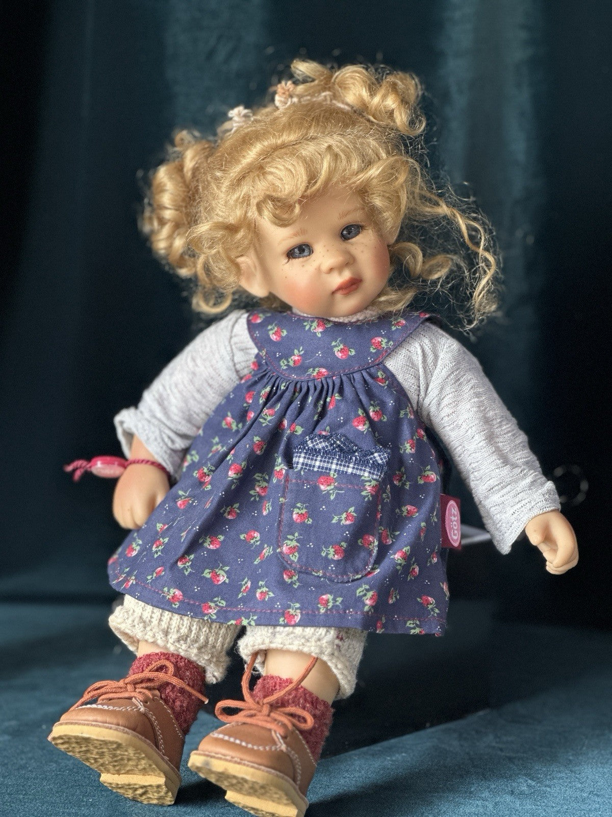 Collectible Artist Vinyl 14” Doll By Susi Eimer For Gotz Company