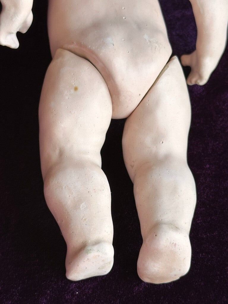 Antique German 8” Alt Beck Gottschalk Bisque Head 1361 Bisque Head Baby Doll