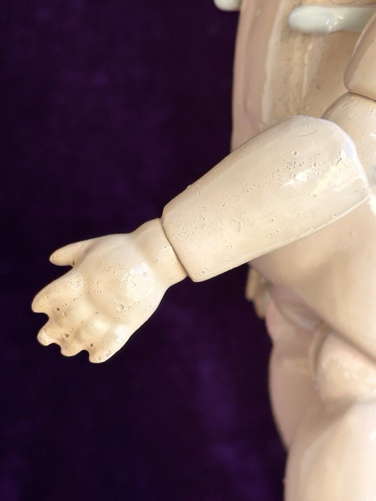 Antique German 13” Gebruder Kuhnlenz 44-24 Dep Bisque Head Doll