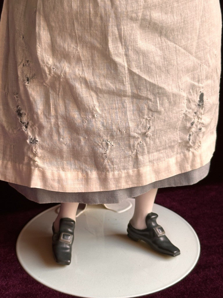 Vintage Porcelain 16" UFDC Artist Diana Crosby Ye Boston Maid Cloth Doll