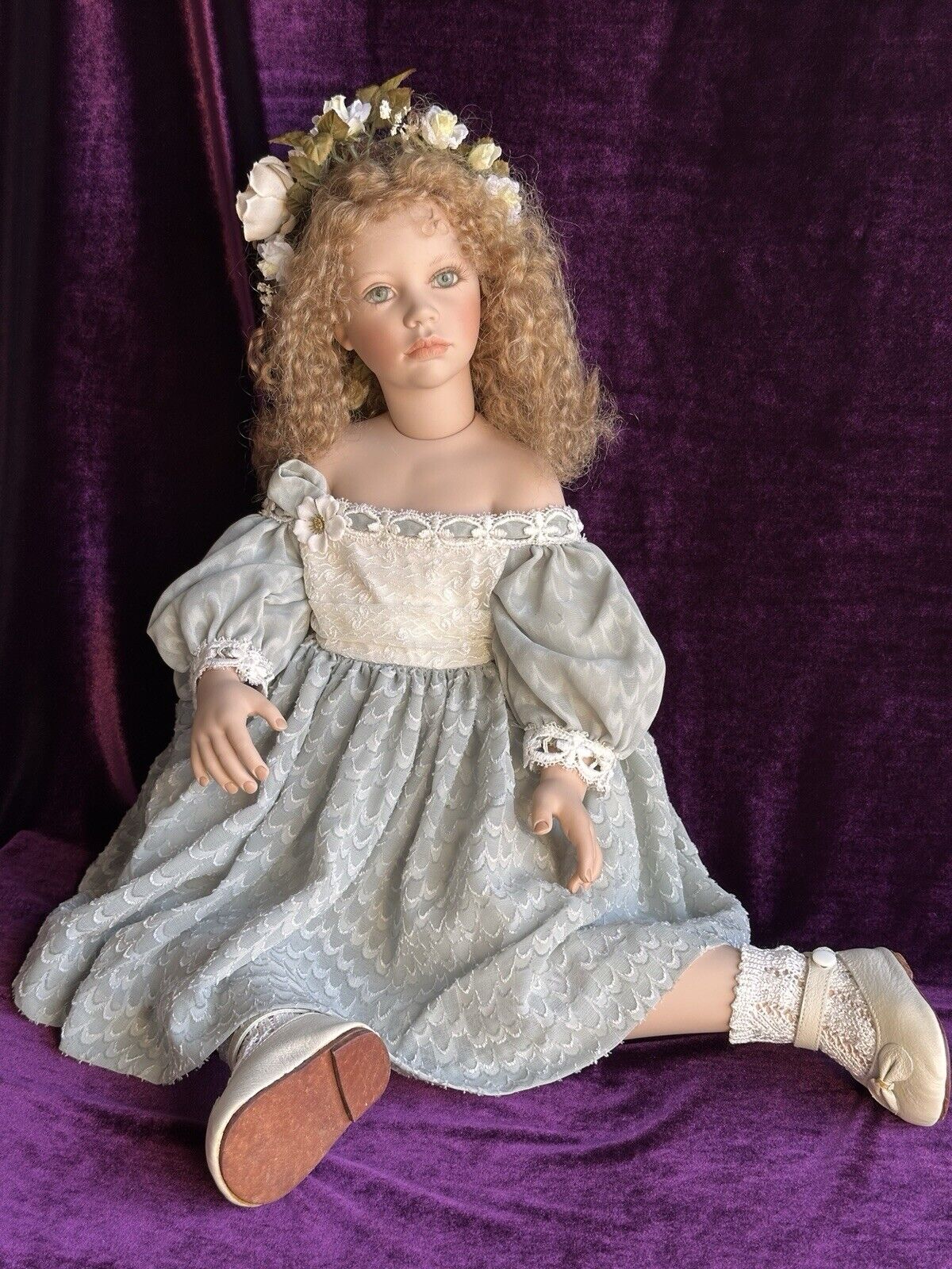Lifelike Vinyl Doll Samanta By Zofia and Henry Zawieruszynski LE 101 with COA