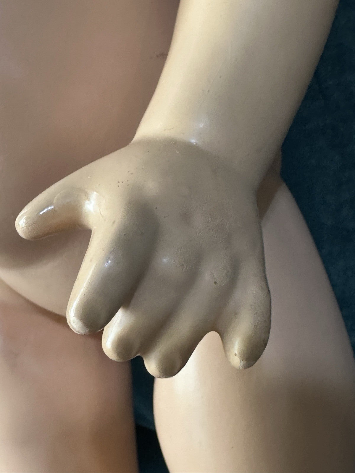 Rare Vintage 1930s Effanbee Composition Mary Ann Lovums 19” Doll Original Tag