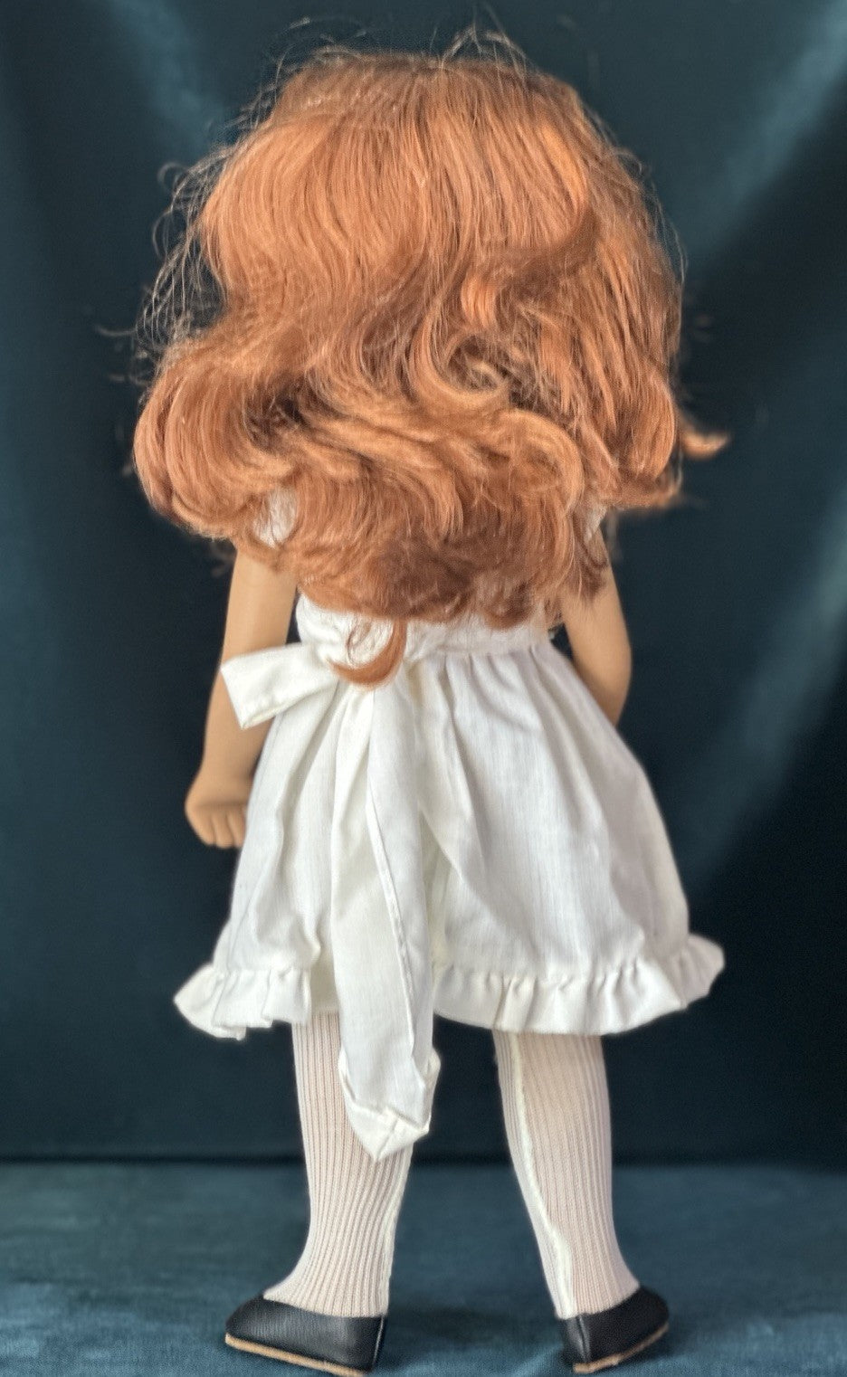 Collectible England Vinyl Sasha Auburn Hair 108 Party Dress Girl Doll