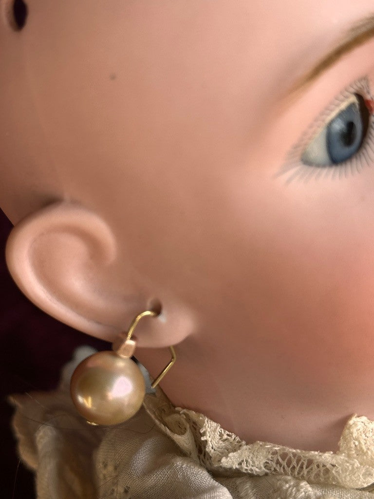 Antique German Kley Hahn Walkure 17.5” Doll Bisque Head Composition Body