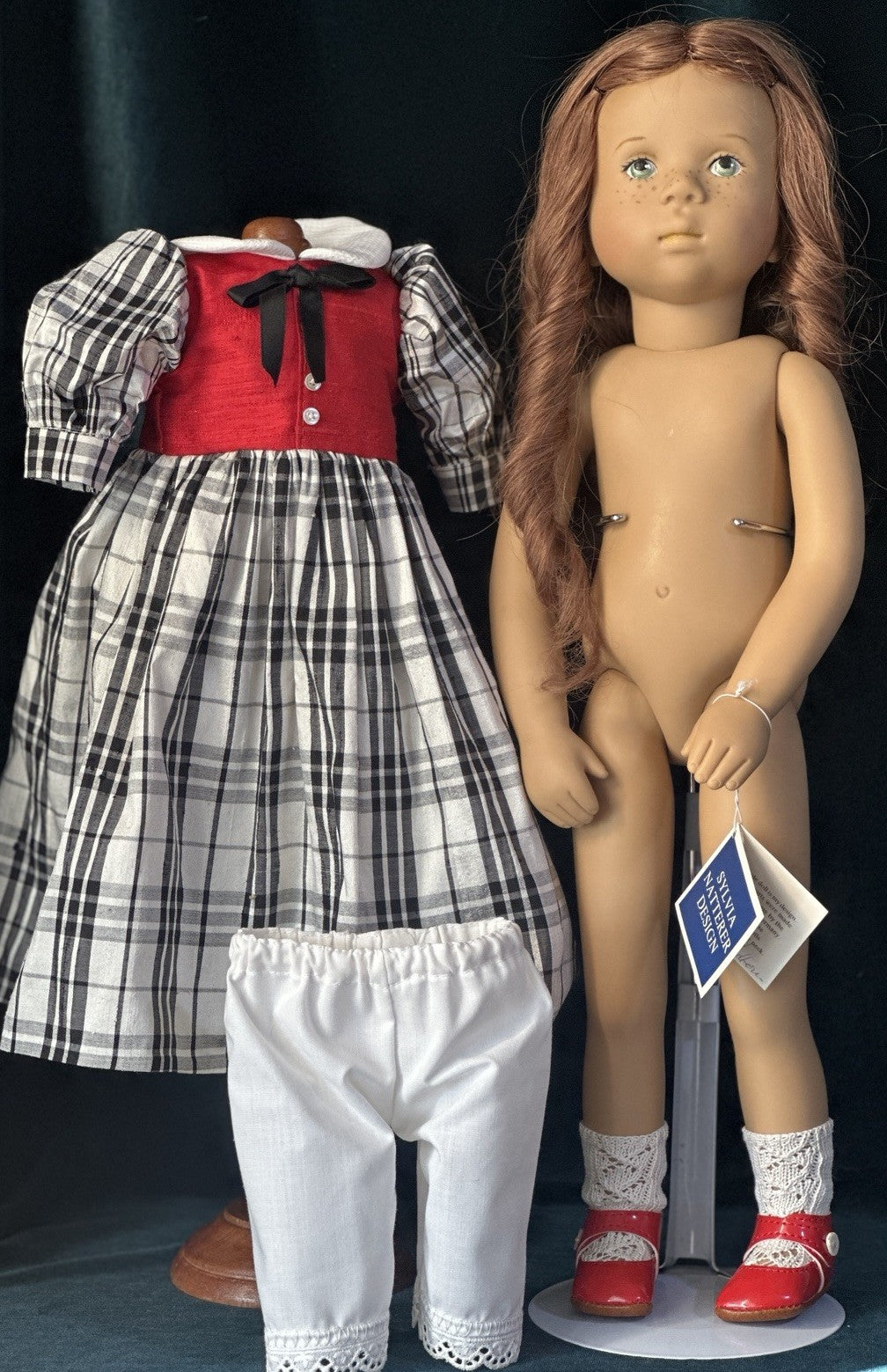 Collectible LE 30 Vinyl 18” Doll Fanny II By Sylvia Natterer For Gotz 1989 Tag