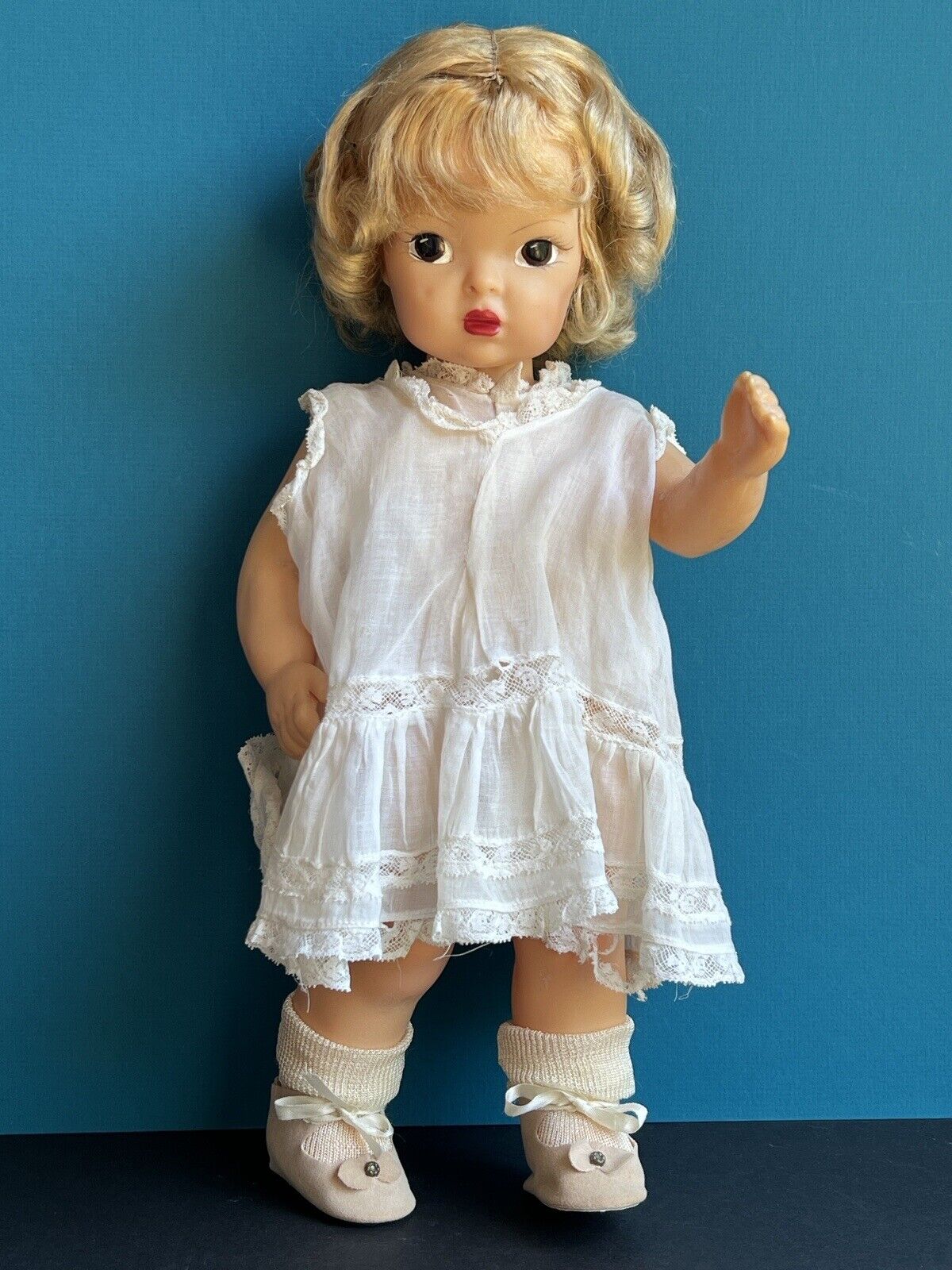 Vintage Early Hard Plastic Blonde Terri Lee Doll