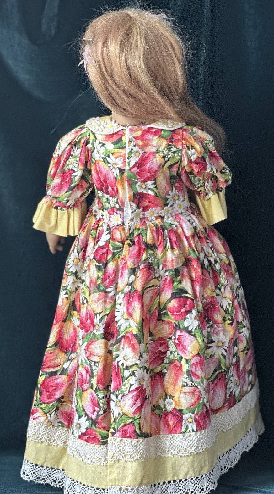 Collectible German Annette Himstedt Vinyl 31” Doll “Siri” (?) Redressed