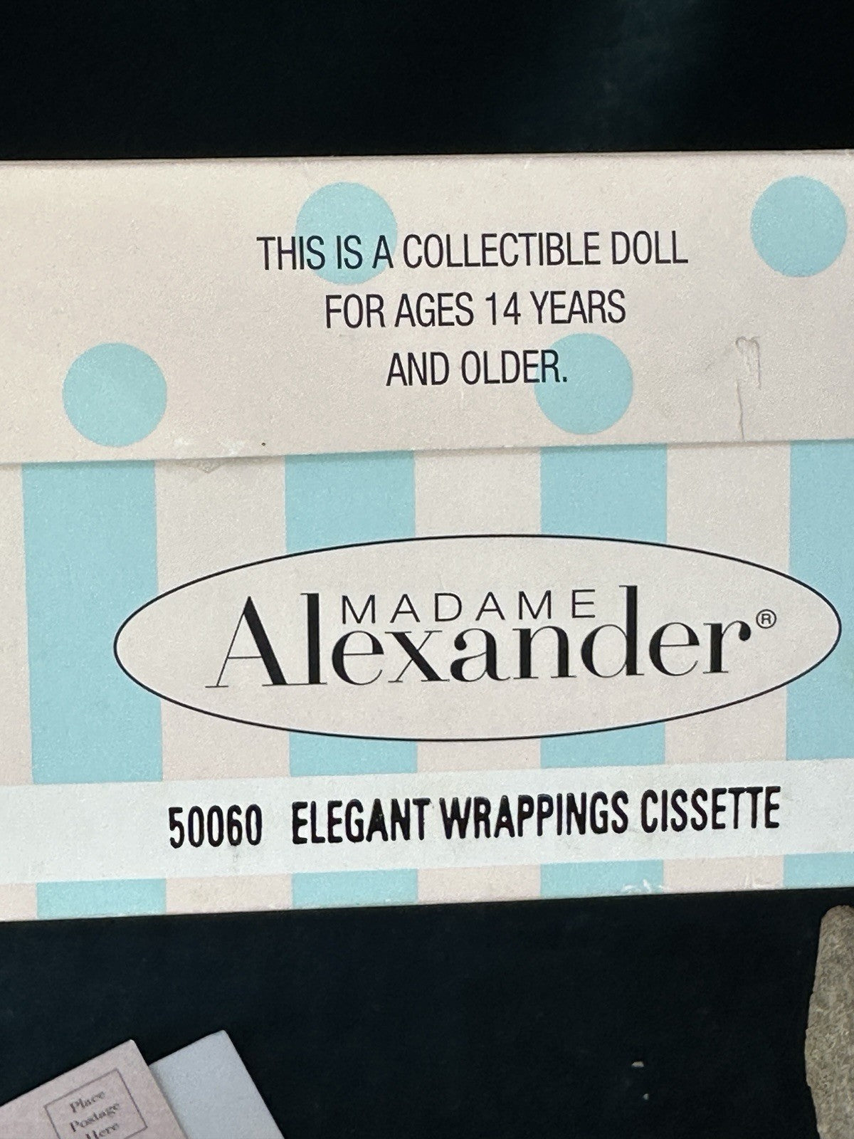 Madame Alexander Elegant Wrappings Cissette #50060 LE 300 Tag/Box