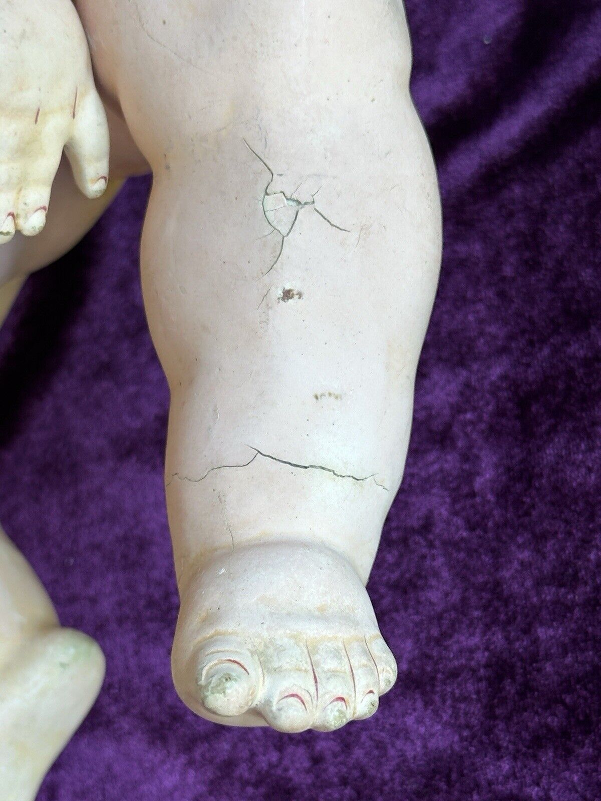 Antique German 16" Schuetzmeister & Quendt 201 Bisque Head Baby Doll