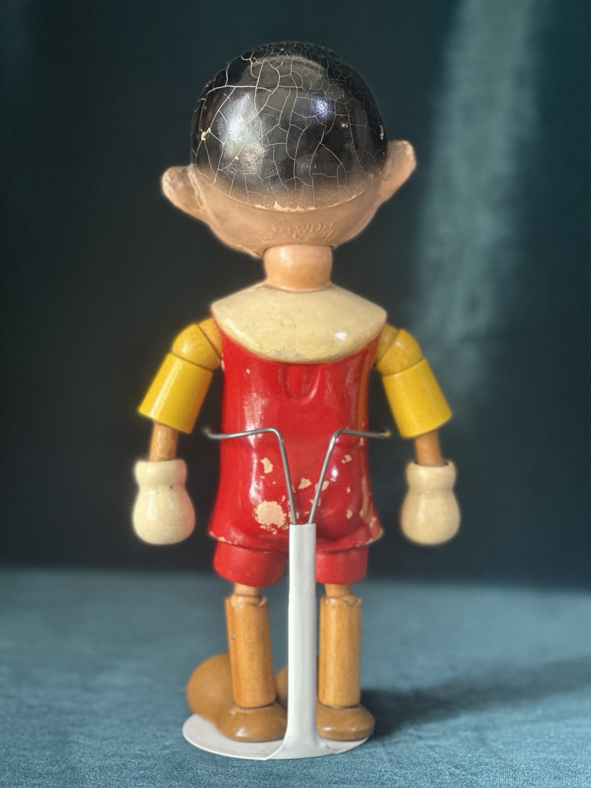 Lot Of 9 Wooden Collectible Dolls Including Ideal Company Disney’s Pinocchio