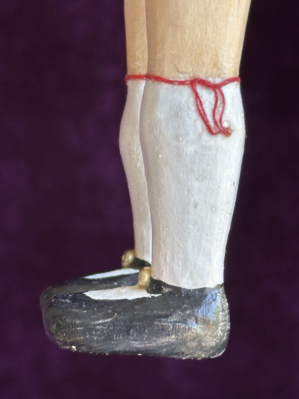 Lot of 2 Hand Carved Hitty Dolls by Natalie Cooper