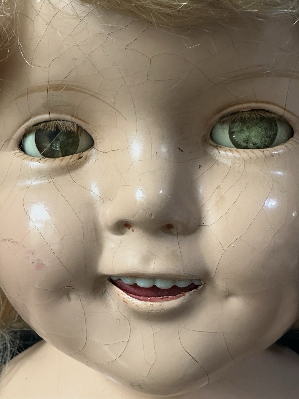 Vintage IDEAL All Composition Shirley Temple 19” Doll