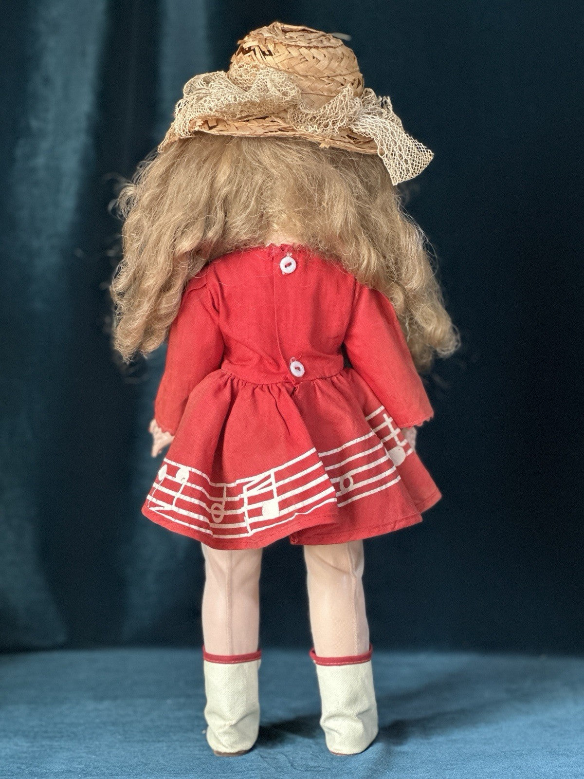 Lot Of 2 Vintage Hard Plastic Ideal Toni Dolls P-90 And P-91