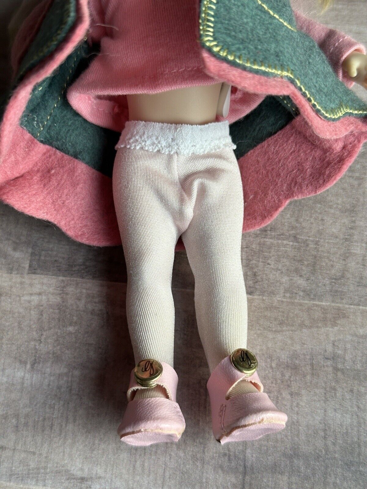 Collectible 7.5” Helen Kish Riley Vinyl Doll