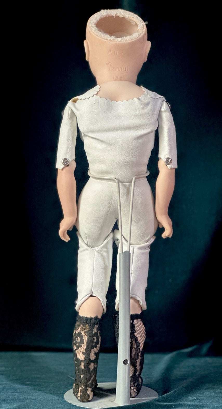Vintage Reproduction of Antique French Andre Thuillier A.T. 18” Doll