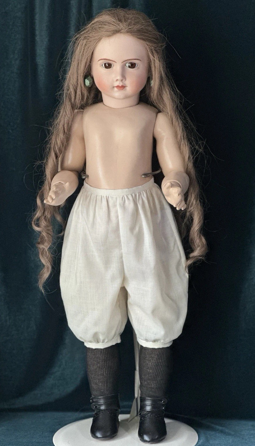Vintage Reproduction of Antique French Andre Thuillier A.14.T. 26” Doll