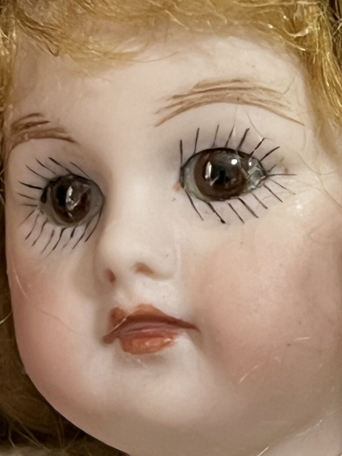 Artist Reproduction of Antique Simon Halbig German Flapper 7 1/2” Doll