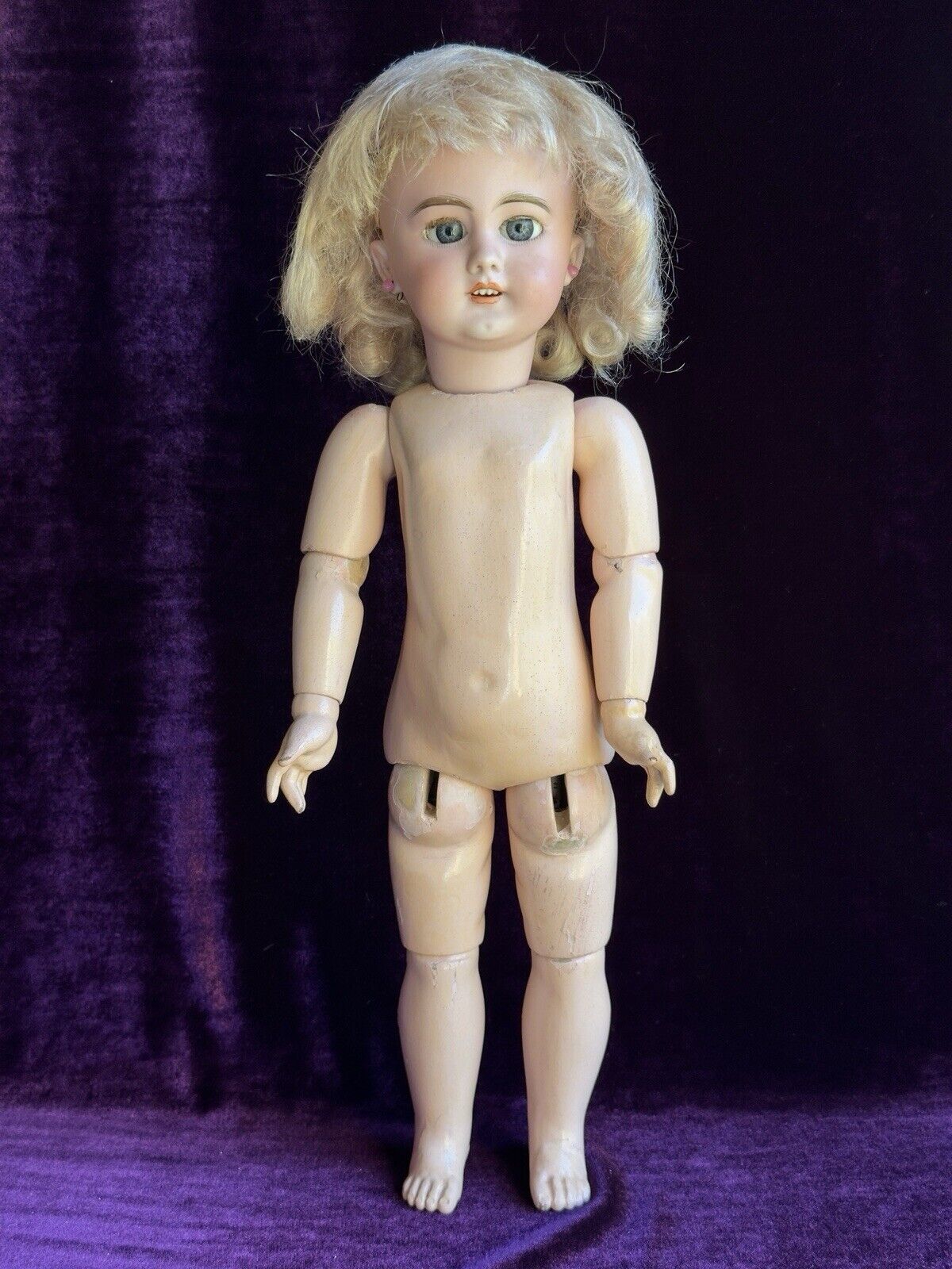 Antique French 19” Jumeau Dep Bisque Head Doll