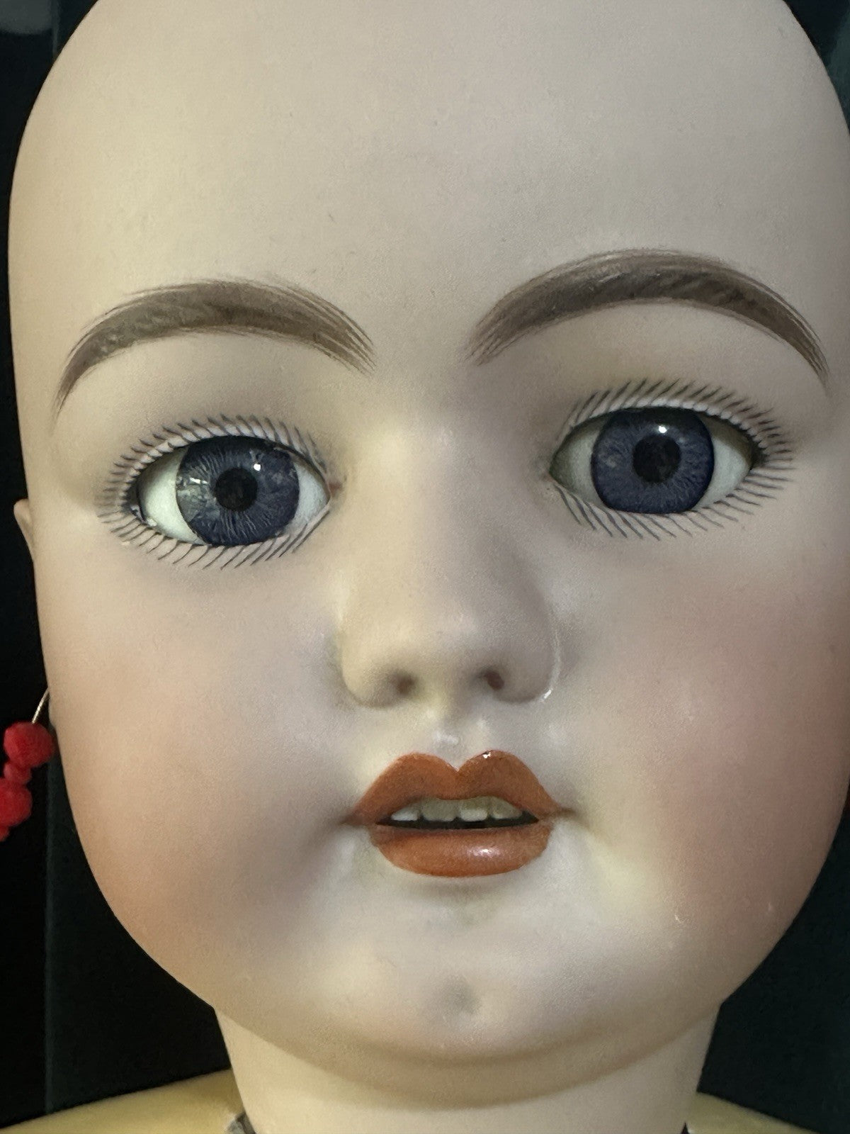 Large Antique German 32" Simon Halbig 1079 Dep Bisque Head Doll