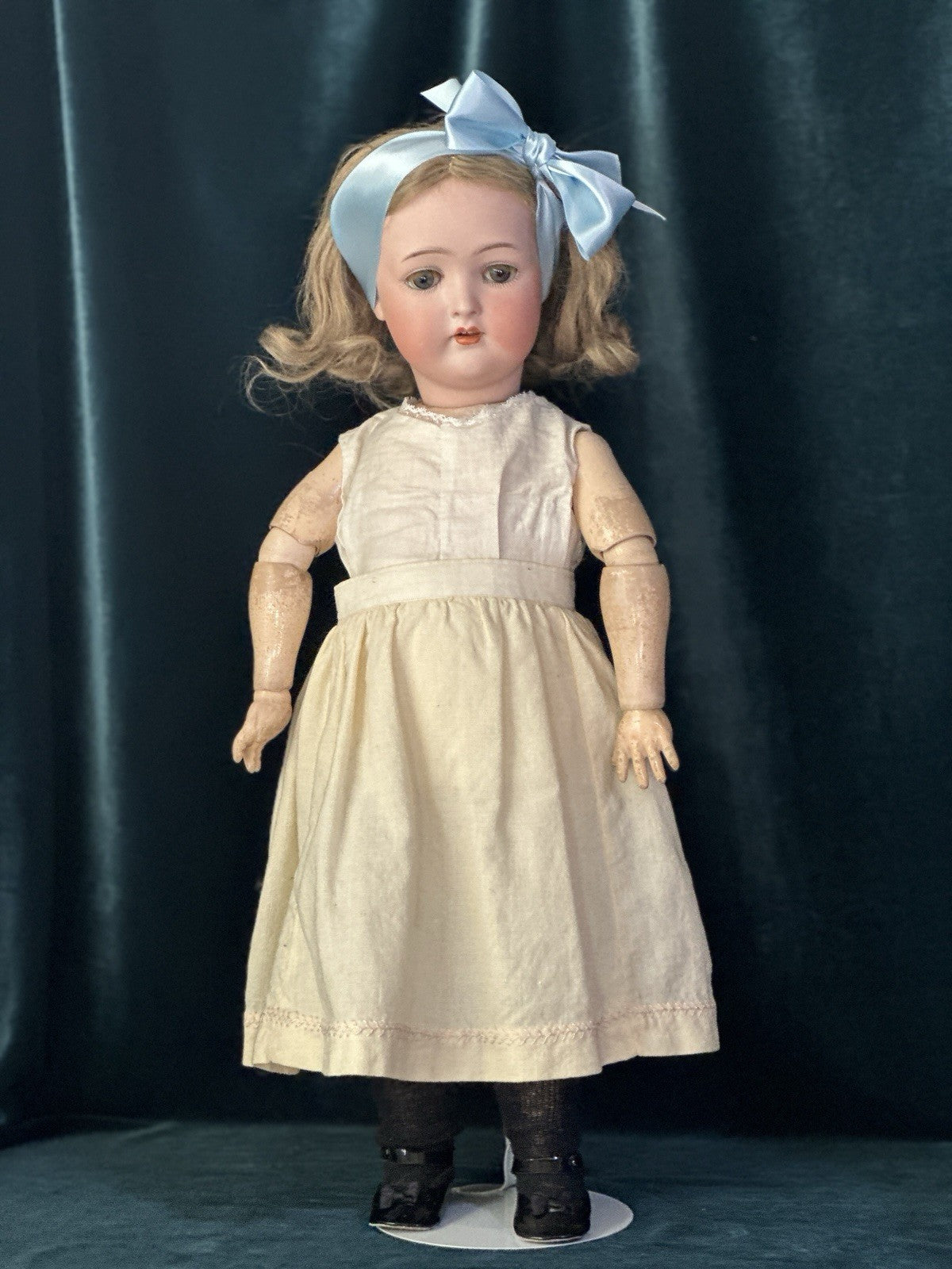 Antique German Mengersgereuth Porzellanfabrik Bisque Head 20” Doll