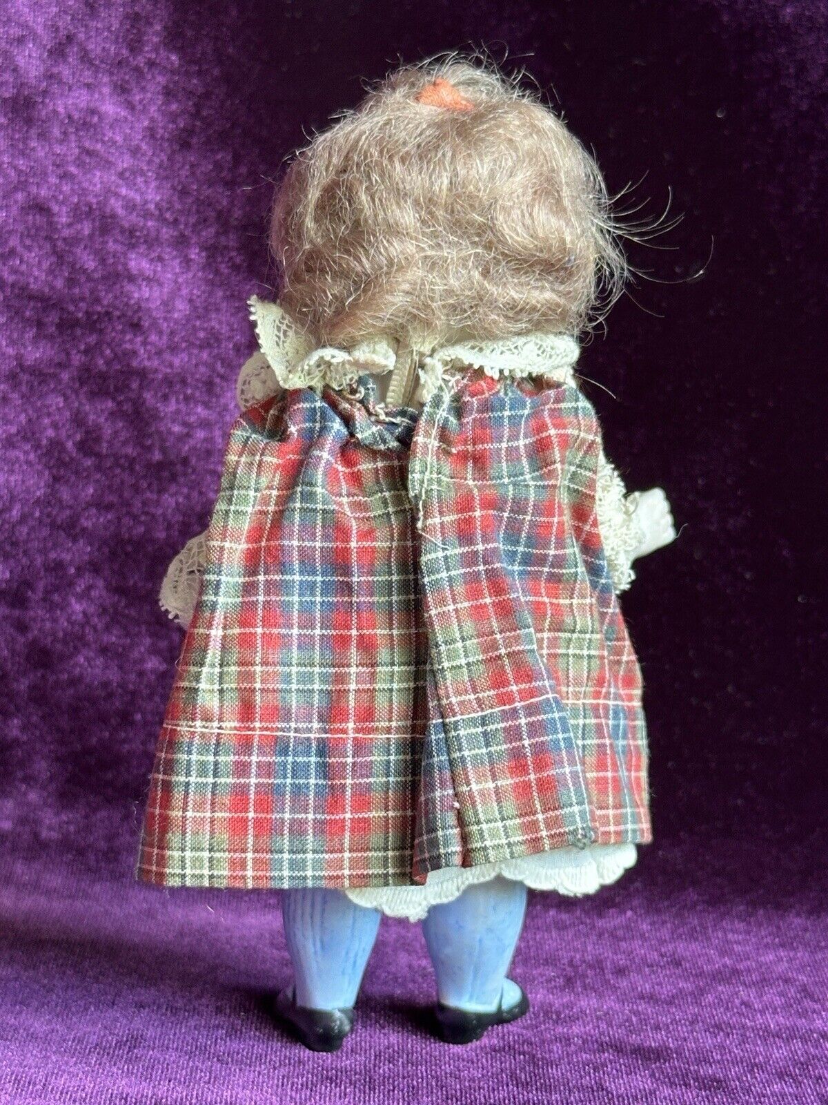 Antique German 5.25” All Bisque 8500 Miniature Dollhouse Mignonette Doll