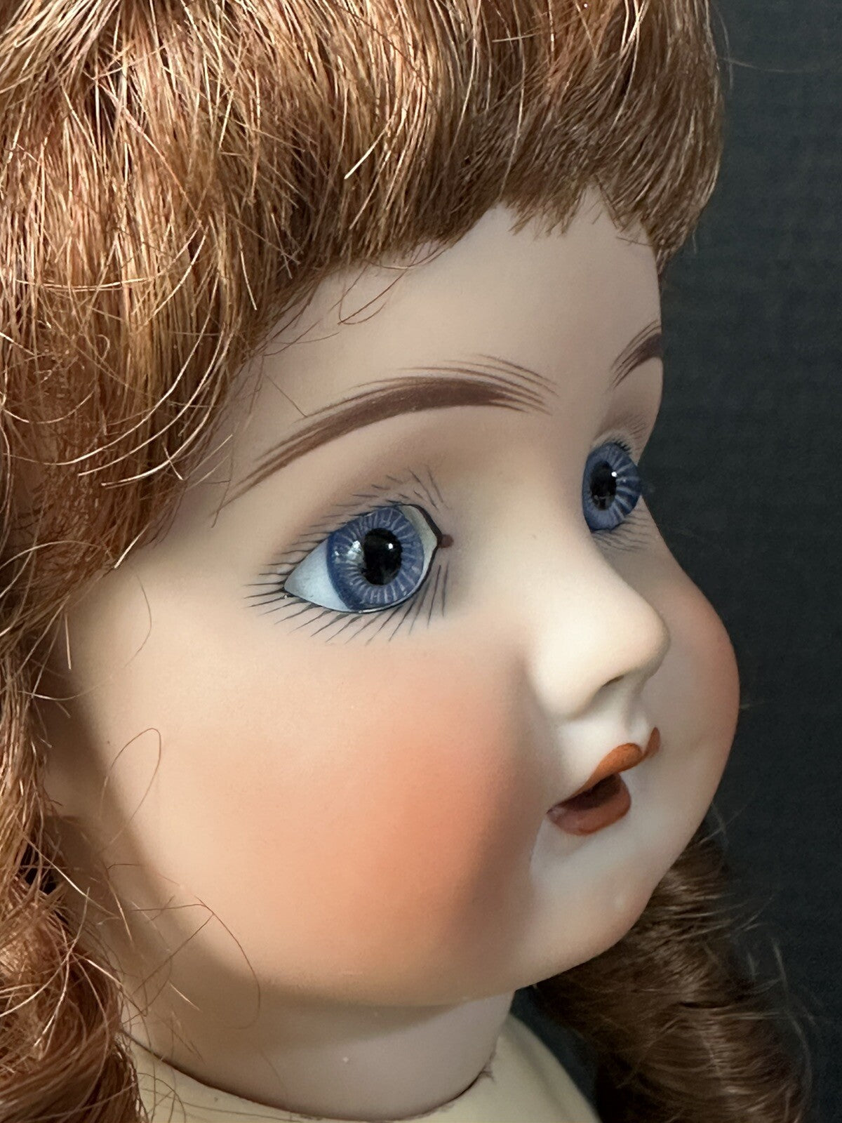 Artist Reproduction Of Sonnenberg Bisque Child Doll 224 by Bahr and Proschild