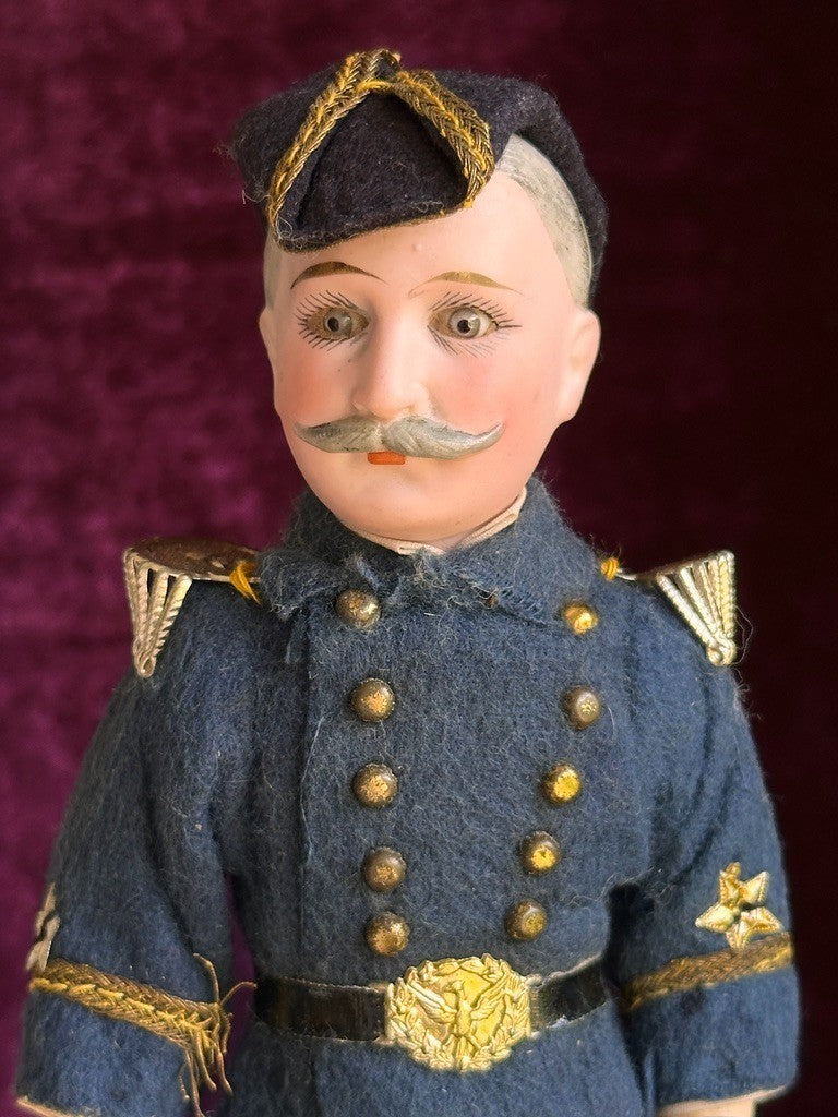 Very Rare 8.25” Antique German Cuno Otto Dressel Portrait Character Bisque Doll