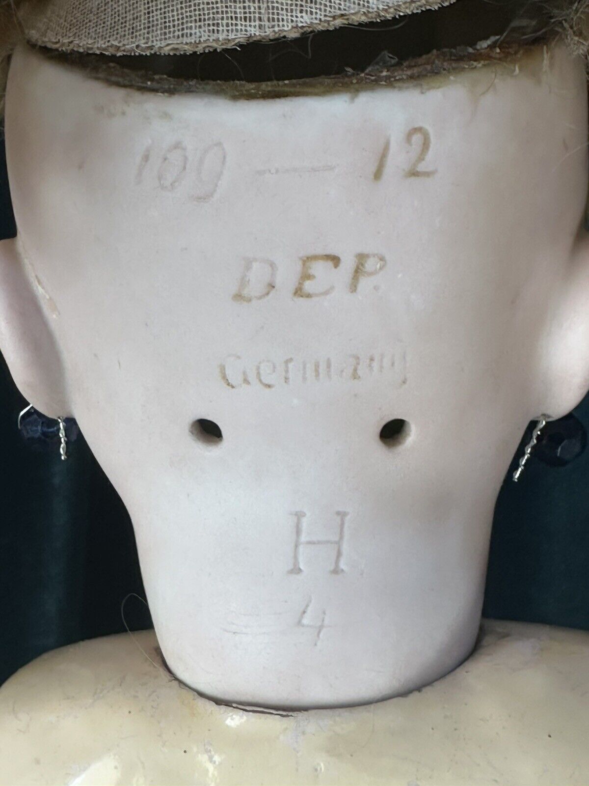 Antique German Heinrich Handwerck Mold Dep 109 Bisque Head 23” Doll