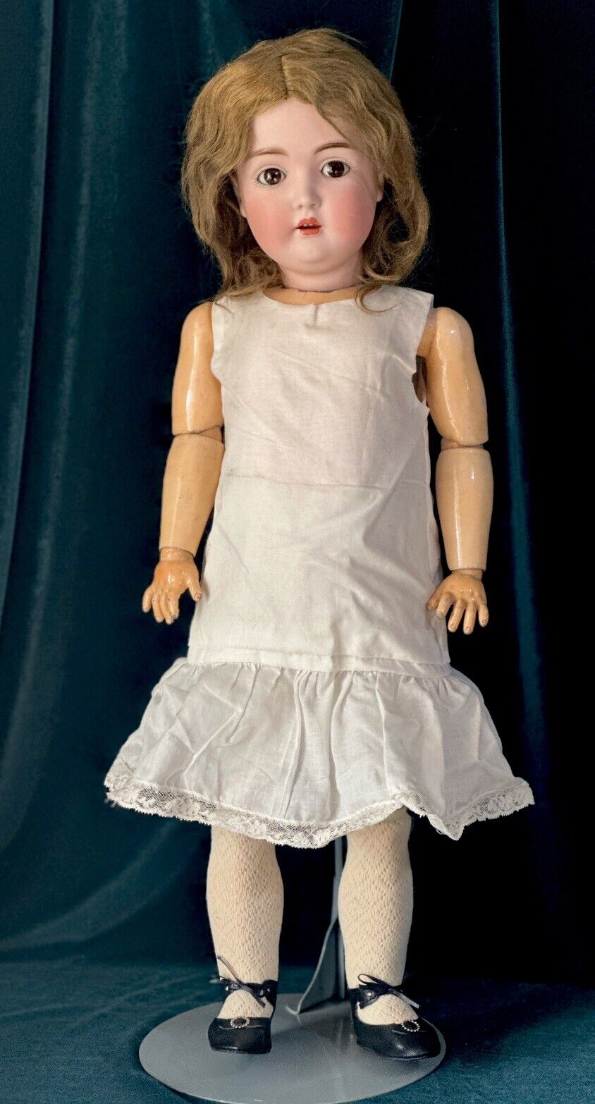 Antique German Kestner Mold 171 24” Doll Bisque Head Composition Body
