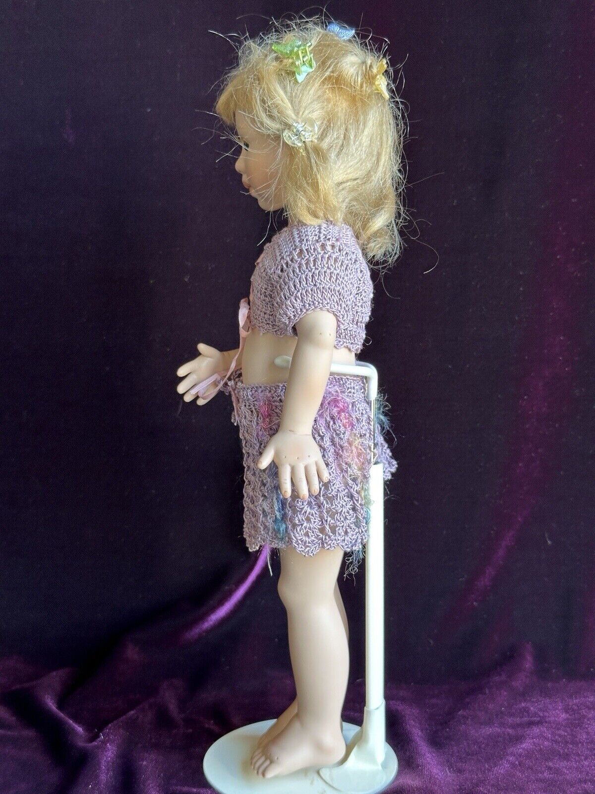 Collectible 12” Artist LE 5 Berdine Creedy Vinyl Doll