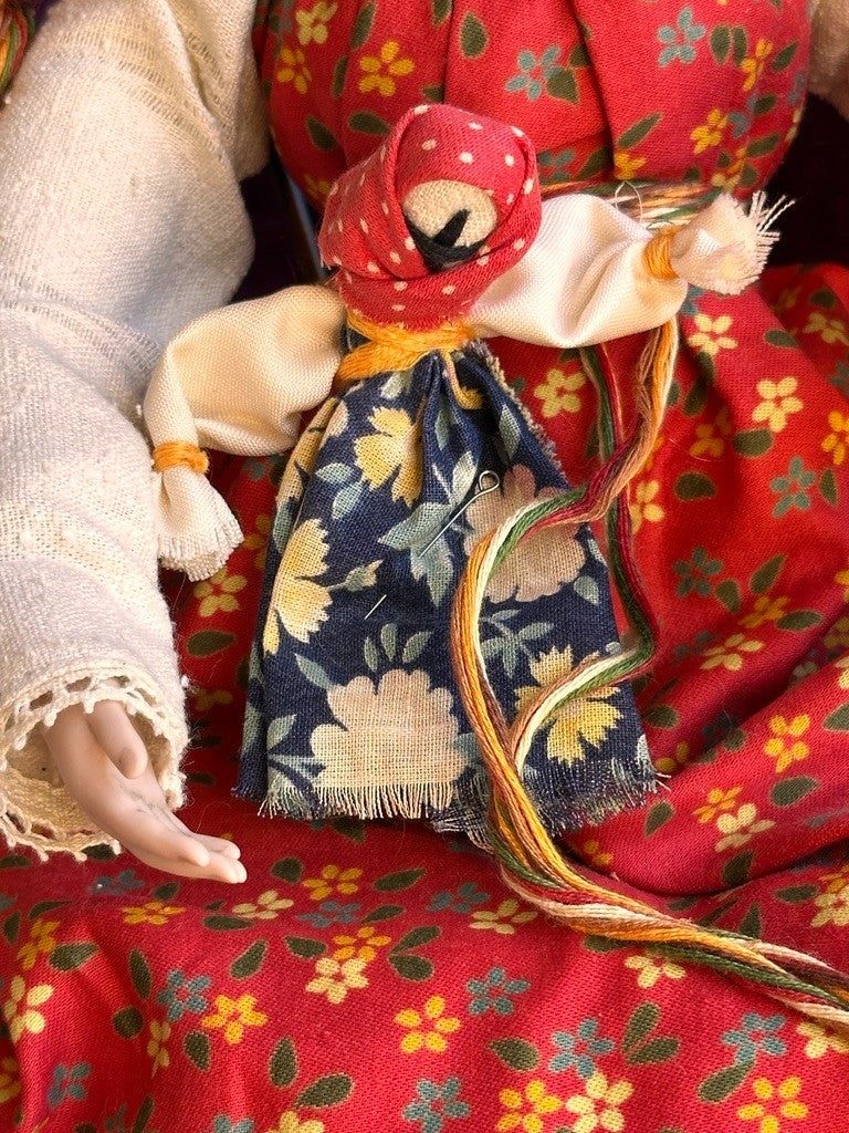 2 Porcelain Dolls Alyonoushka & Ivanushka by Russian Artist Alexandra Koukinova