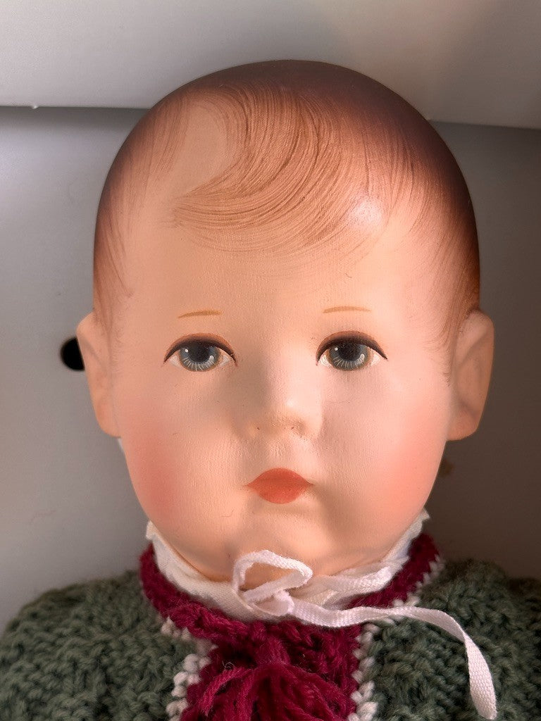 Rare German 17” Kathe Kruse Cloth Doll I Margretchen Repro LE 500 NIB