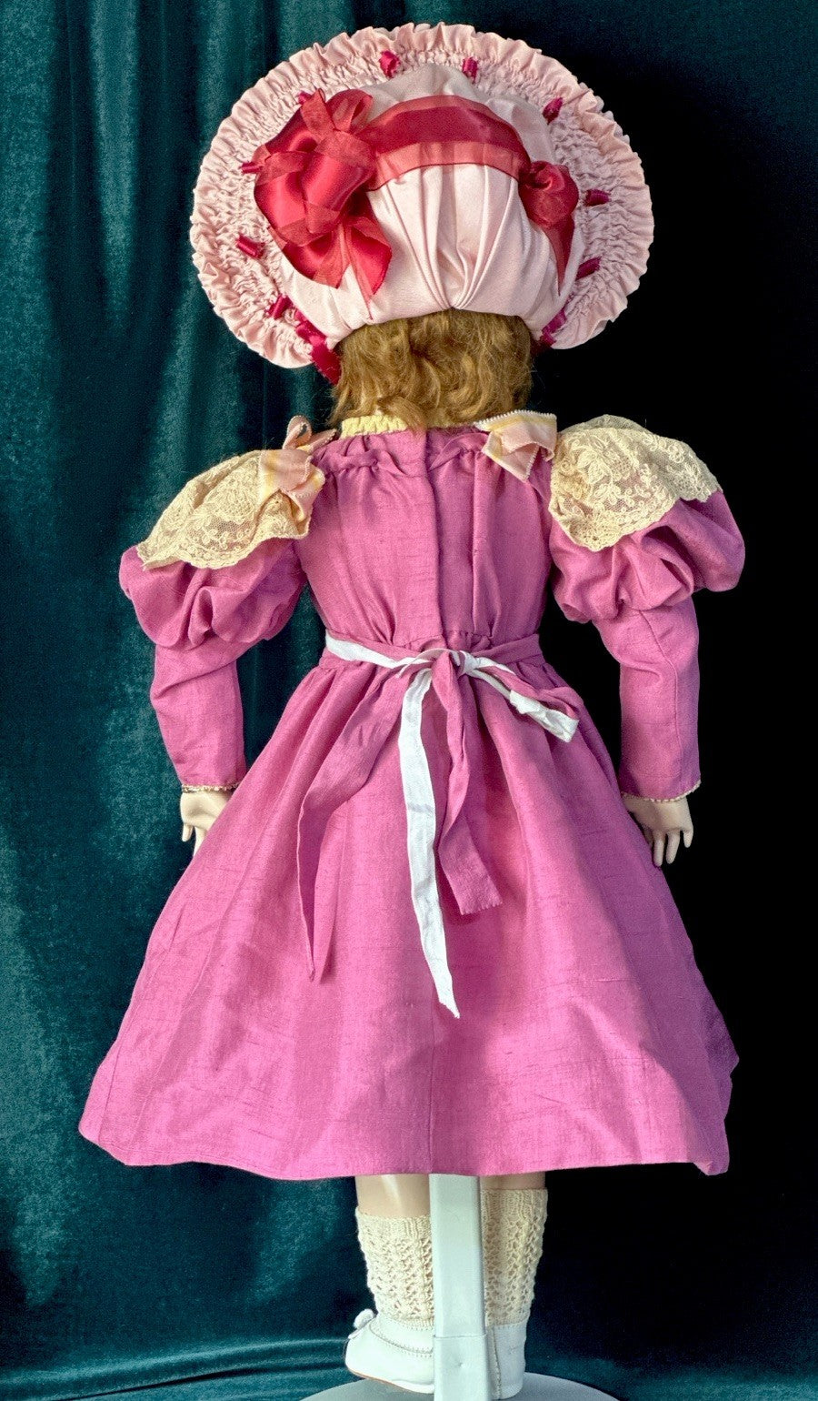Vintage Reproduction of Antique French Andre Thuillier A.14.T. 24” Doll