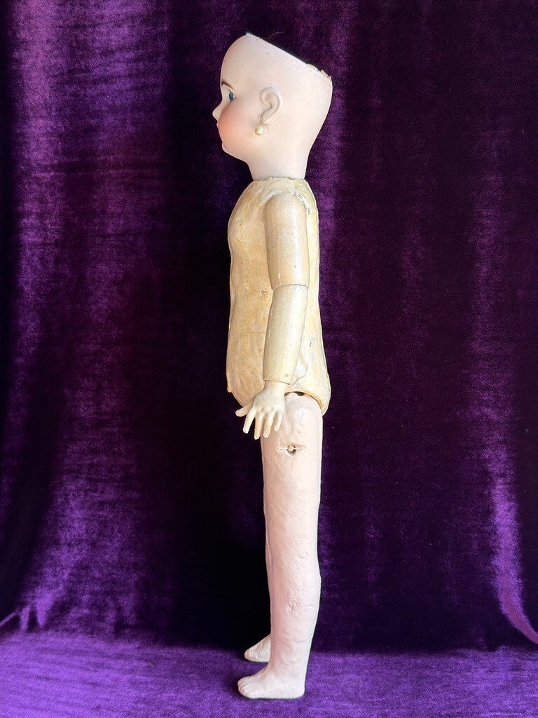 Antique French 23” SFBJ Paris Bisque Head Doll