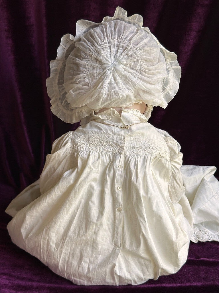 Antique German 24" Simon & Halbig Kammer & Reinhardt 126 Bisque Head Baby Doll