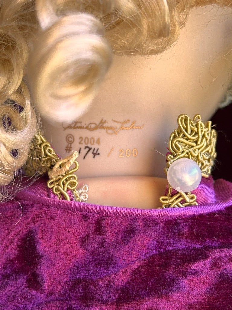 Patricia Loveless 24.5" Bernadette Musical Porcelain French Bebe Doll LE 200
