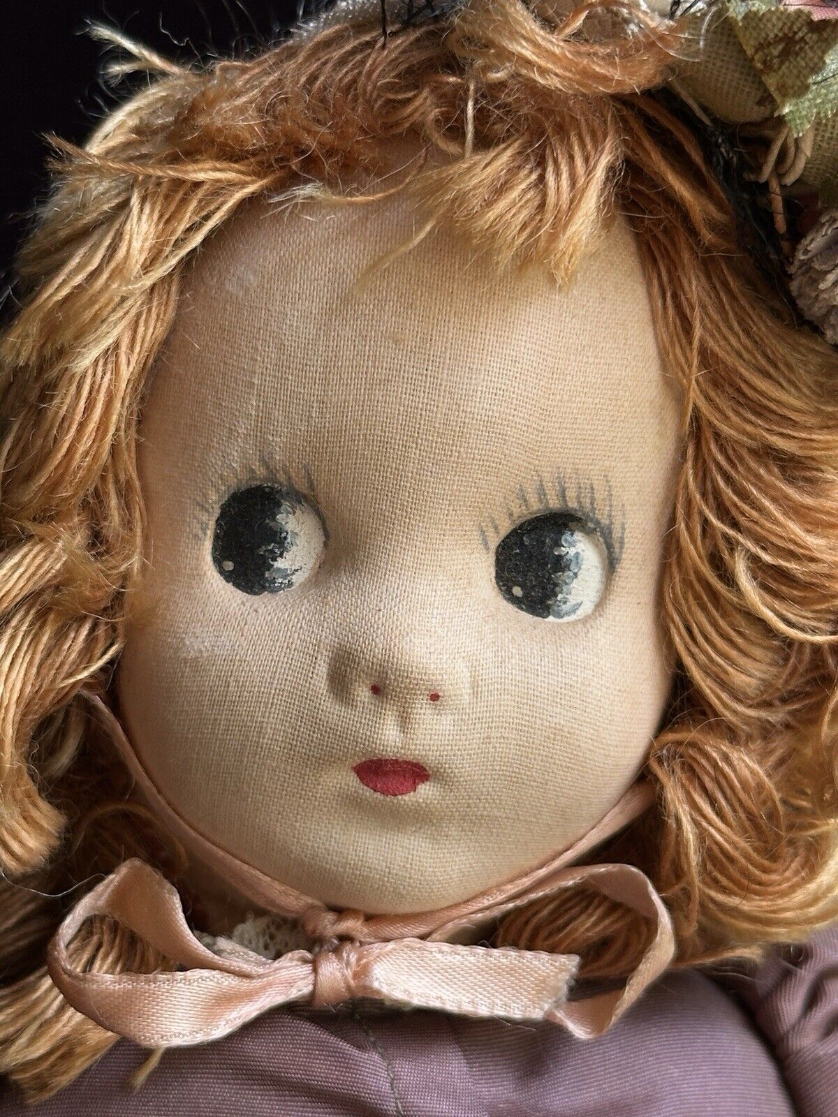 Vintage 14” Madame Alexander Little Shaver Cloth Tagged Doll