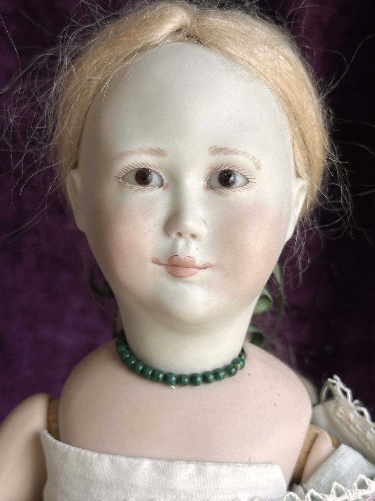 2 Rare Vintage All Porcelain Dolls by Lynne & Michael Roche James & Emma LE 25