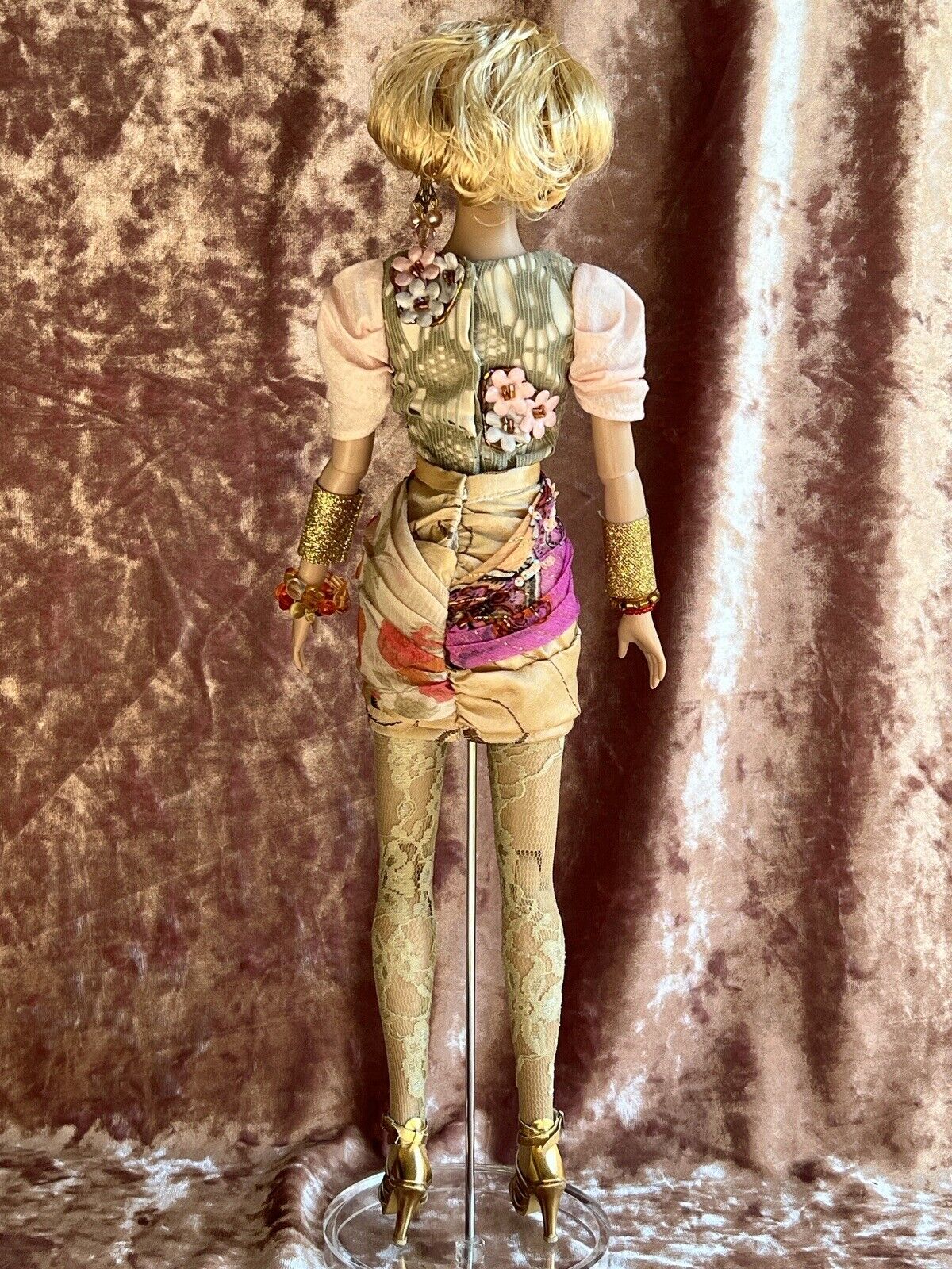 Collectible Tonner Marilyn Monroe Animal Magnitism Redressed Fashion Doll