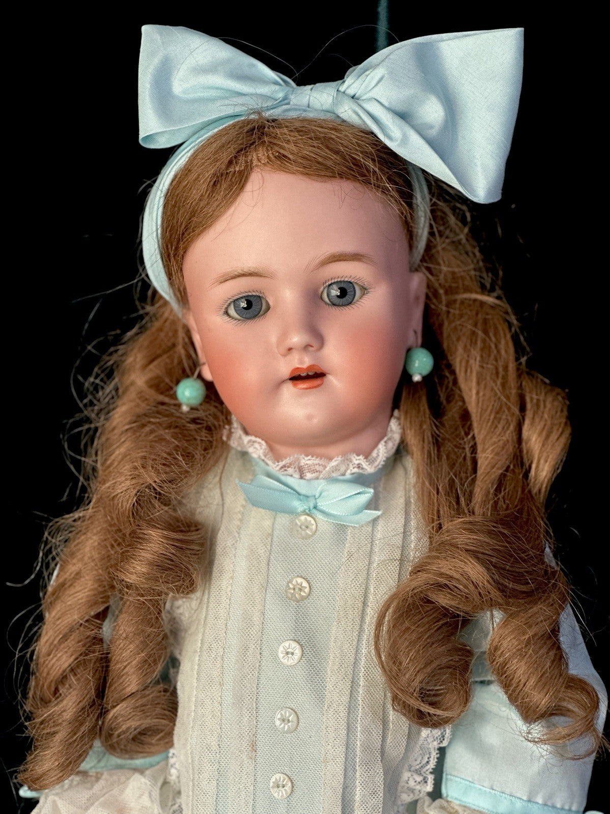 Antique German Simon Halbig Heinrich Handwerck Bisque Head 24” Doll