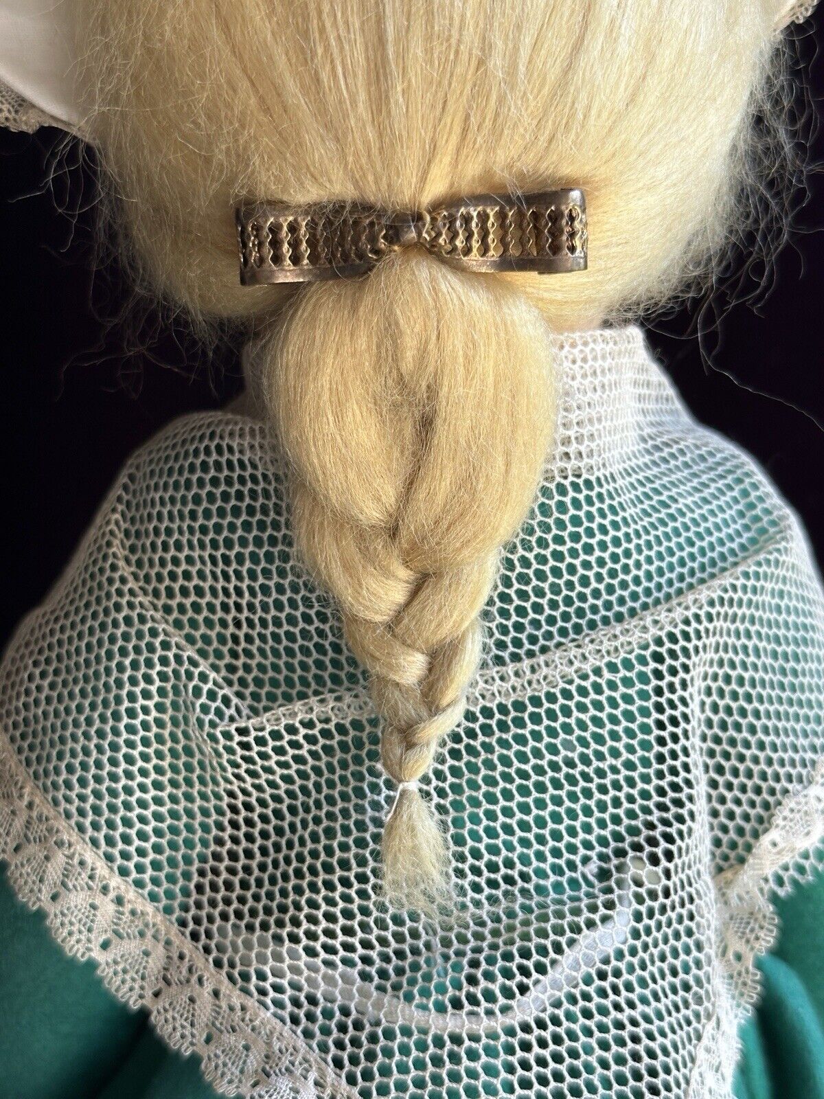 Vintage Italian Lenci 19” Felt Doll in Regional Torino Costume with Tags