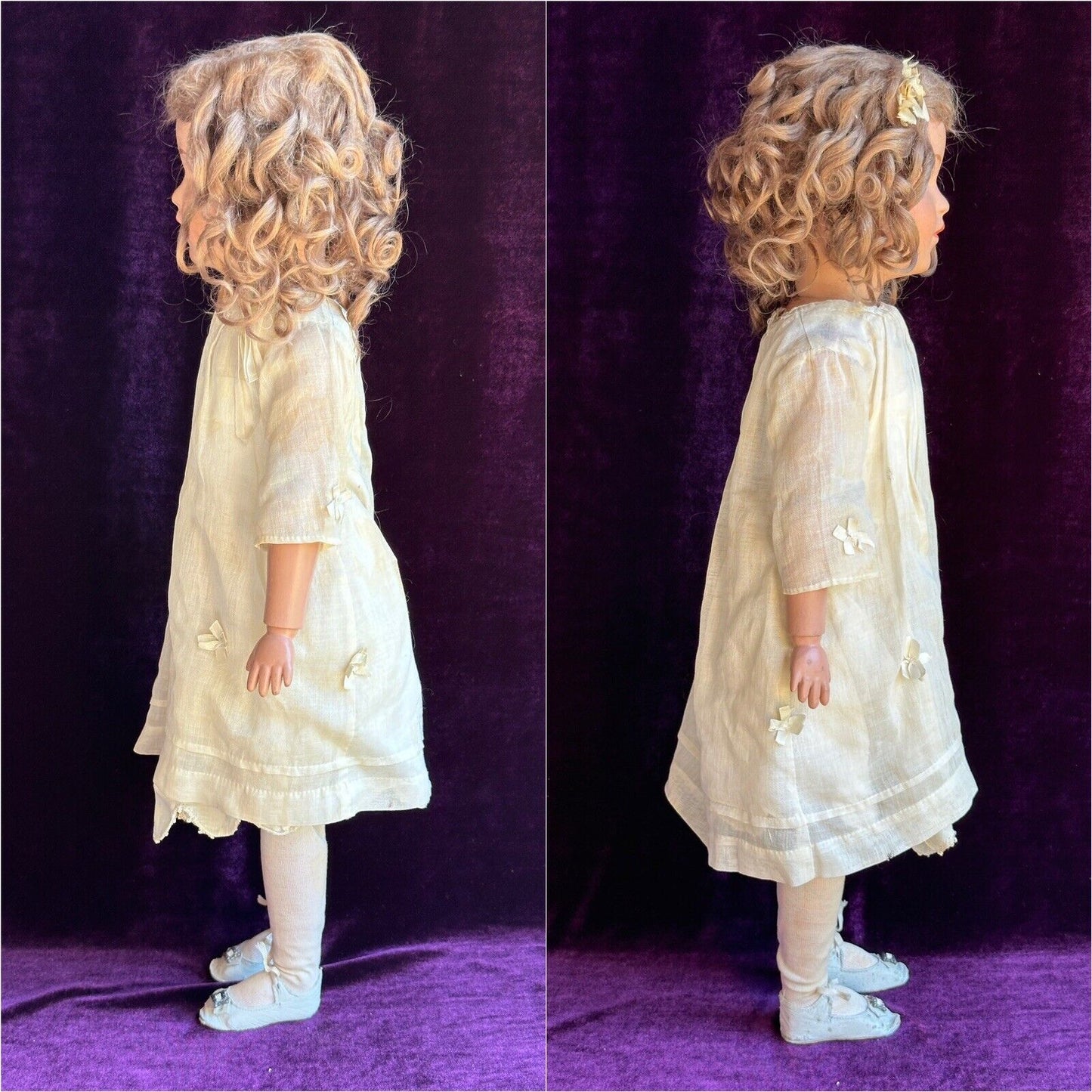 Rare Antique Original 22” Schoenhut Doll Original in Box No Damage No Repaint