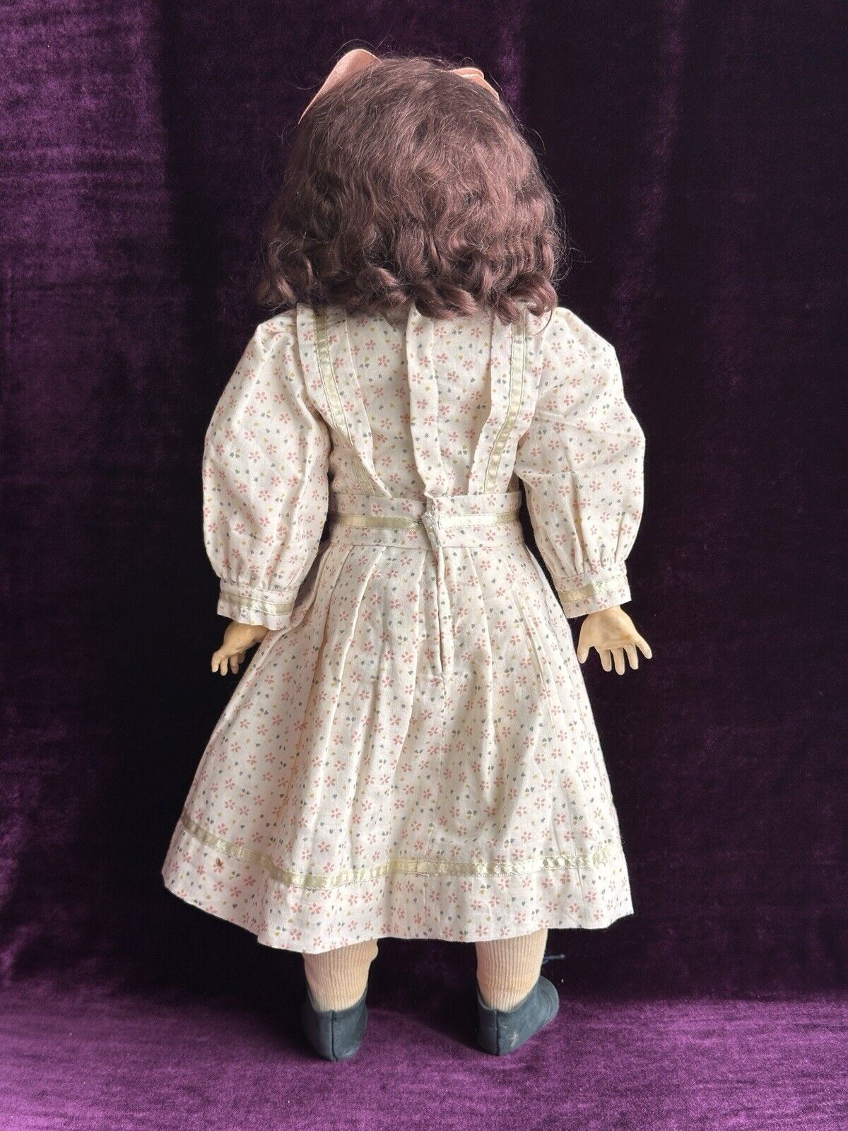 Antique German 20” Simon Halbig 1079 Dep Bisque Head Doll